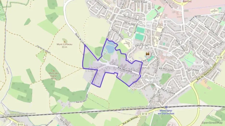 Maison 76 m² trois pièces à vendre à Montigny-en-Ostrevent Maison 76 m² trois pièces à vendre à Montigny-en-Ostrevent