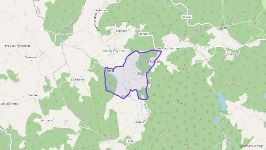 Maison 70 m² cinq pièces à vendre à Aix-la-Fayette