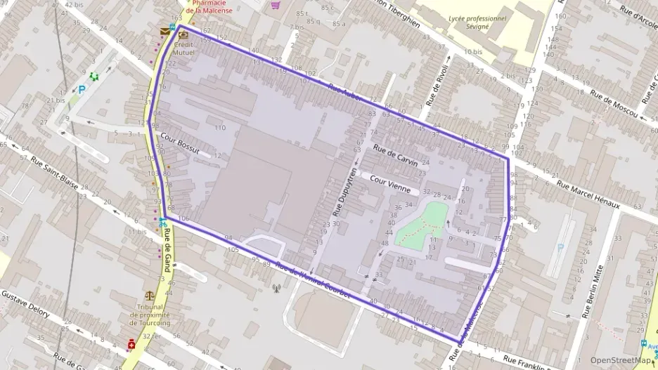 Maison 114 m² cinq pièces à vendre à Tourcoing