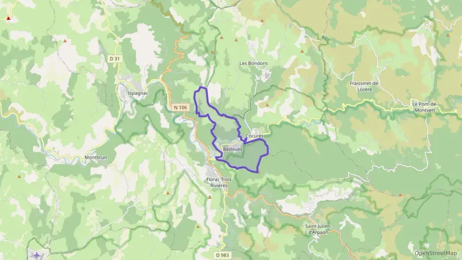 Maison 110 m² cinq pièces à vendre à Bédouès-Cocurès