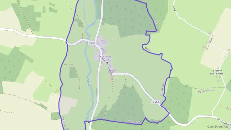 Maison 80 m² quatre pièces à vendre à Saint-Firmin Maison 80 m² quatre pièces à vendre à Saint-Firmin