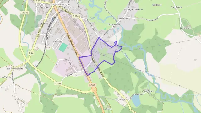 Maison 90 m² trois pièces à vendre à Puy-Guillaume