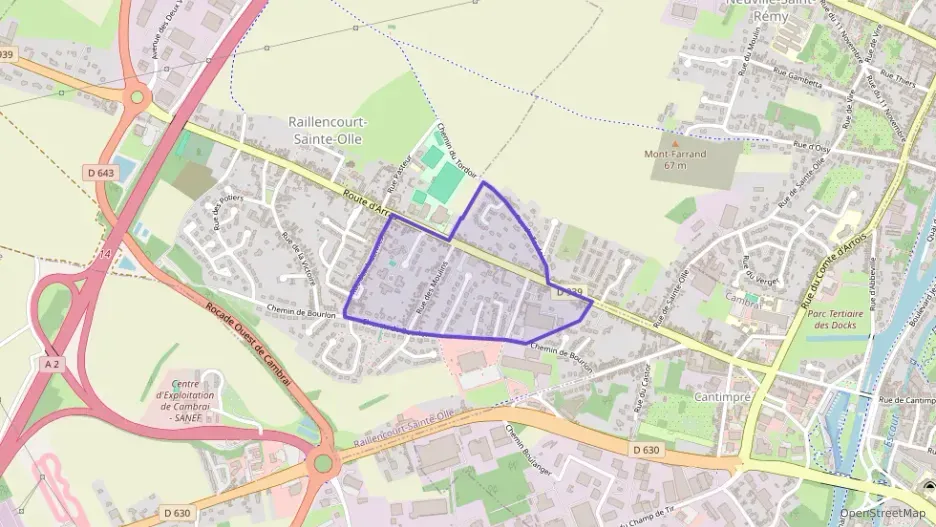 Maison 127 m² cinq pièces à vendre à Raillencourt-Sainte-Olle Maison 127 m² cinq pièces à vendre à Raillencourt-Sainte-Olle