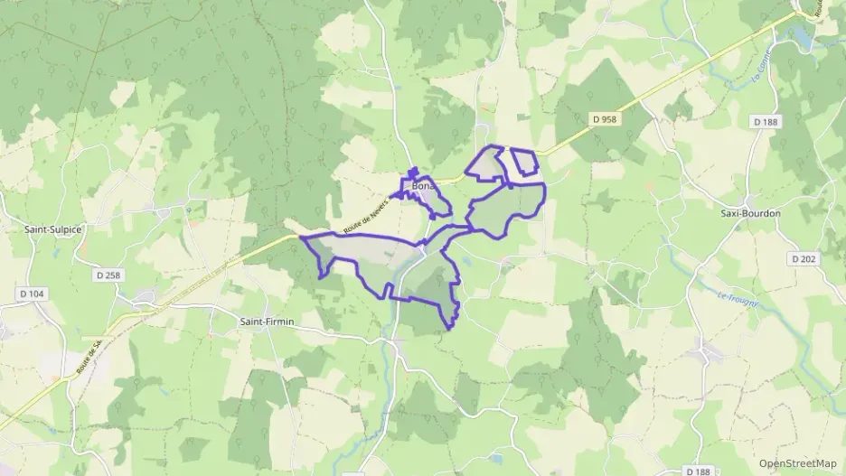 Maison 95 m² quatre pièces à vendre à Bona Maison 95 m² quatre pièces à vendre à Bona