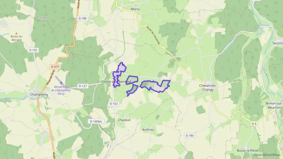 Maison 54 m² deux pieces à vendre à Corvol-d`Embernard