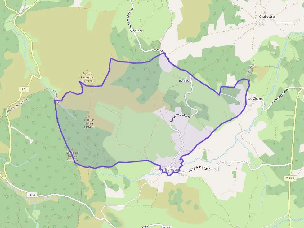 Maison 40 m² trois pièces à vendre à La Panouse