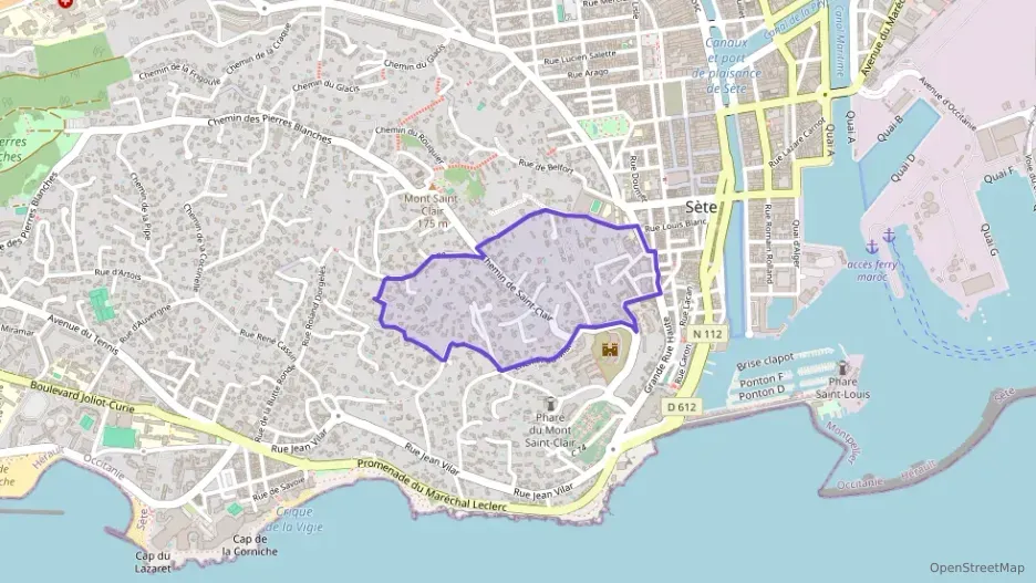 Maison 92 m² quatre pièces à vendre à Sète