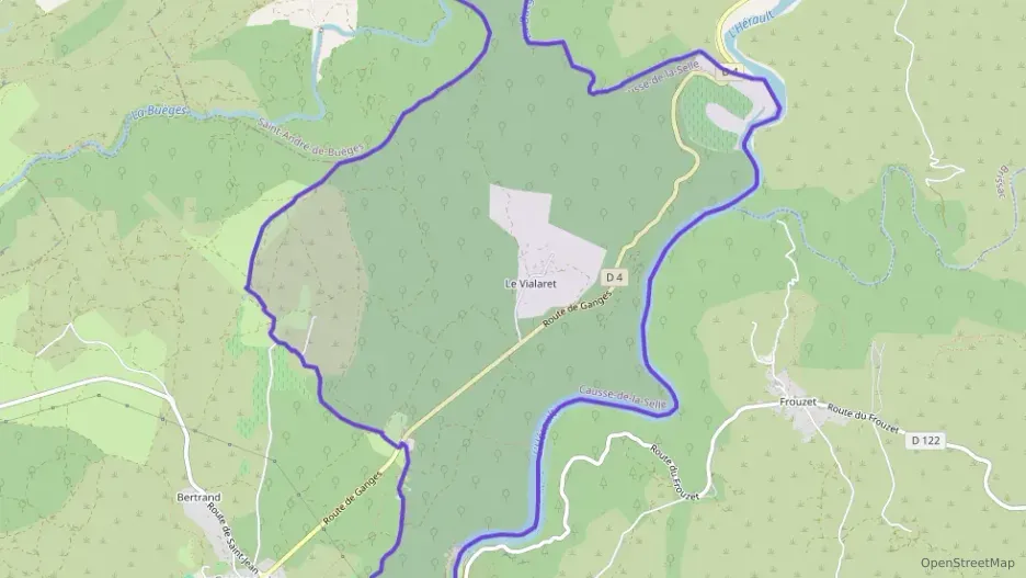 Maison 86 m² quatre pièces à vendre à Causse-de-la-Selle