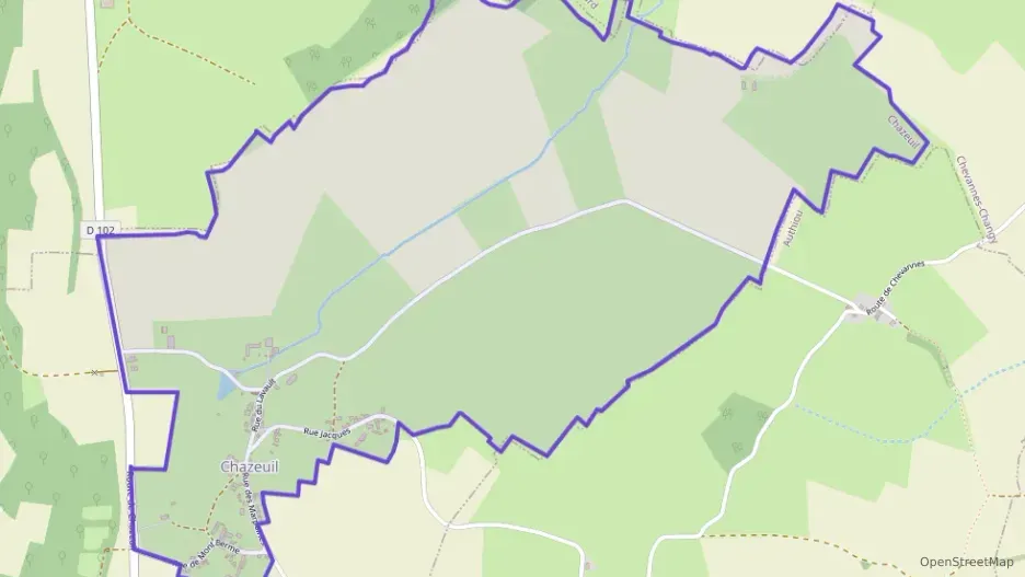 Maison 96 m² trois pièces à vendre à Chazeuil Maison 96 m² trois pièces à vendre à Chazeuil