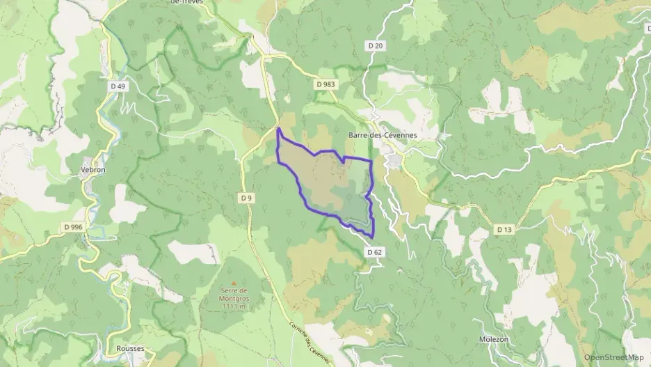 Maison 196 m² cinq pièces à vendre à Barre-des-Cévennes