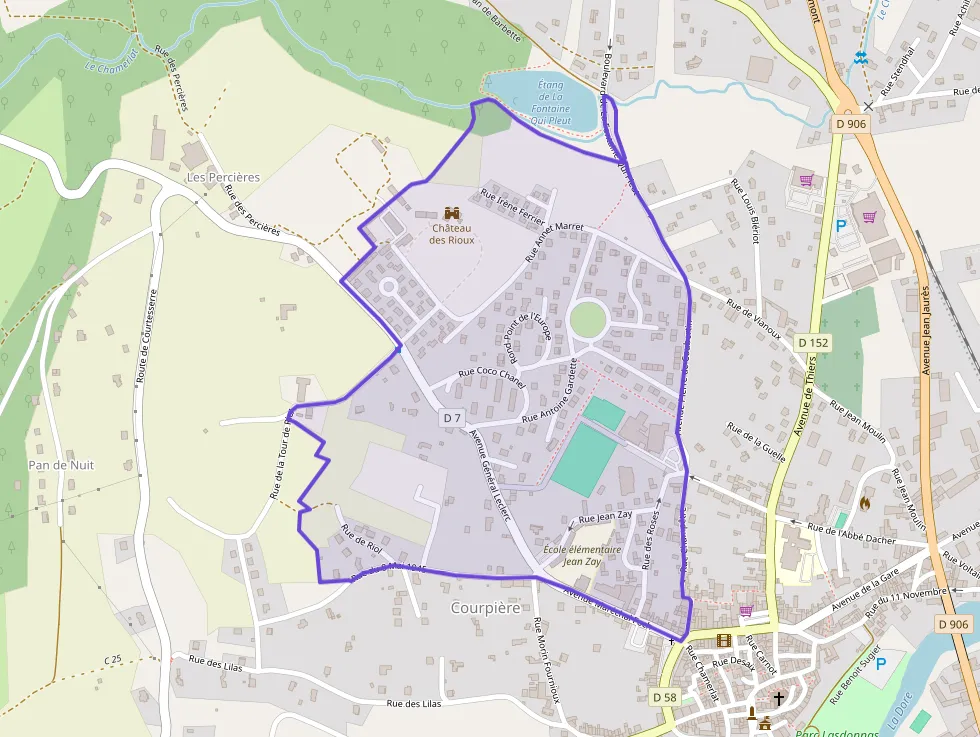 Maison 56 m² trois pièces à vendre à Courpière