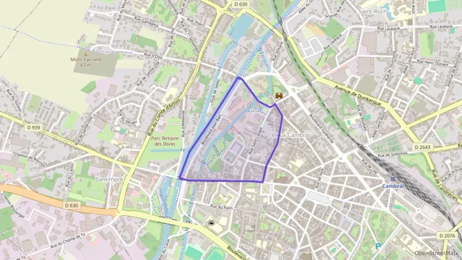 Maison 95 m² quatre pièces à vendre à Cambrai