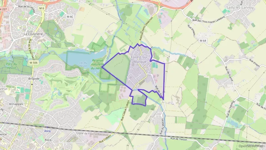 Maison 113 m² six pièces à vendre à Forest-sur-Marque