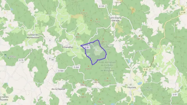 Maison 52 m² quatre pièces à vendre à Échandelys