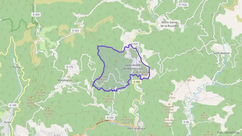 Maison 108 m² quatre pièces à vendre à Saint-André-de-Majencoules