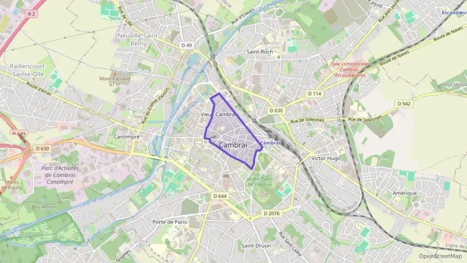 Maison 85 m² quatre pièces à vendre à Cambrai