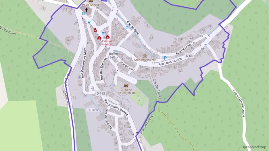 Maison 68 m² trois pièces à vendre à Châteldon Maison 68 m² trois pièces à vendre à Châteldon