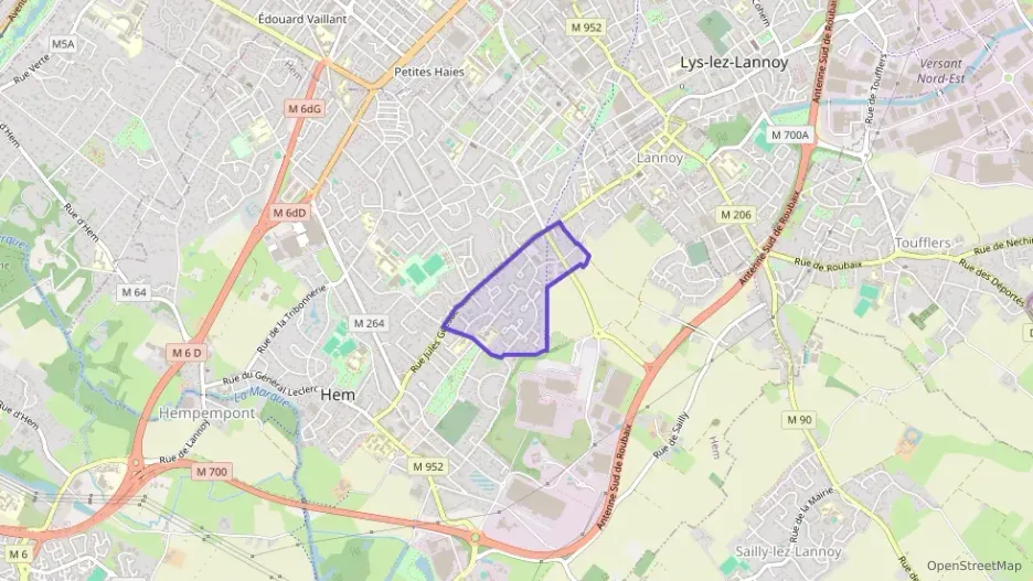 Maison 93 m² cinq pièces à vendre à Hem Maison 93 m² cinq pièces à vendre à Hem