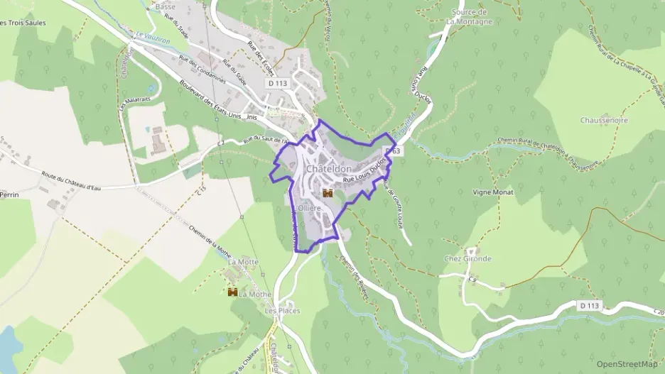 Maison 77 m² cinq pièces à vendre à Châteldon