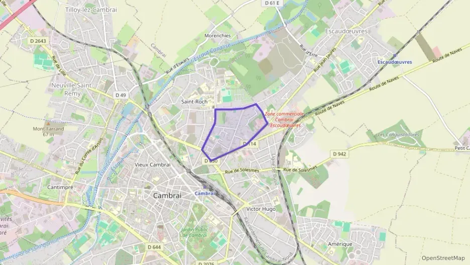 Maison 81 m² quatre pièces à vendre à Cambrai