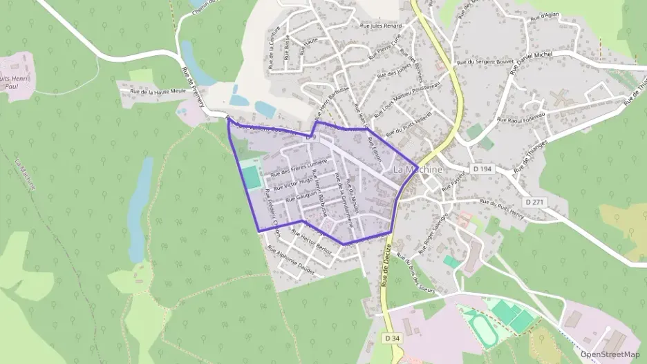 Maison 50 m² trois pièces à vendre à La Machine