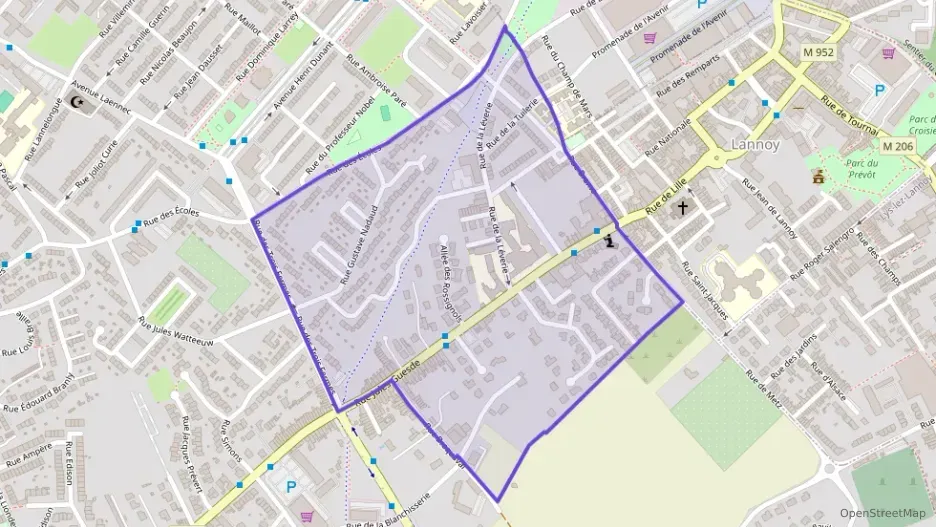 Maison 91 m² quatre pièces à vendre à Hem