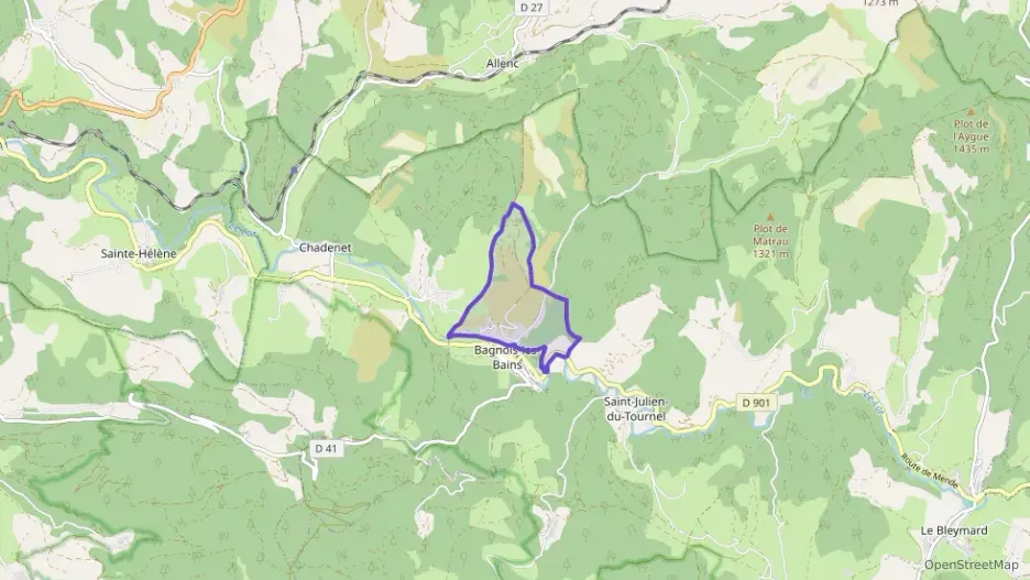 Maison 80 m² trois pièces à vendre à Mont Lozère et Goulet