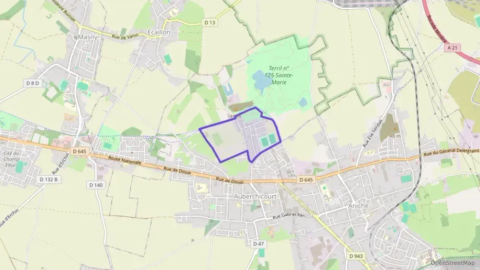 Maison 112 m² quatre pièces à vendre à Auberchicourt