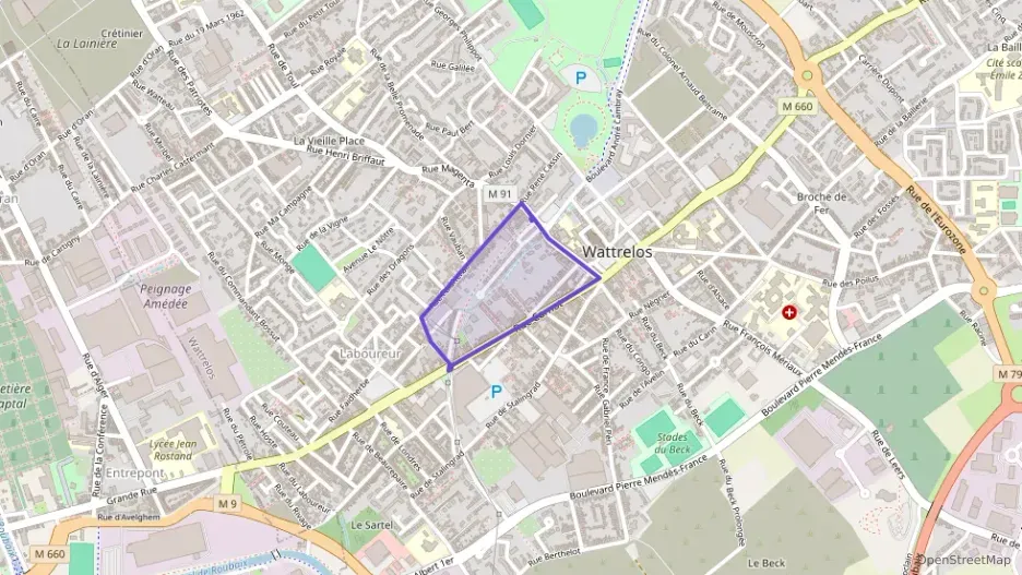 Maison 121 m² quatre pièces à vendre à Wattrelos