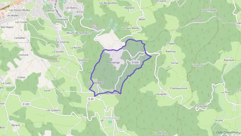 Maison 108 m² quatre pièces à vendre à Escoutoux