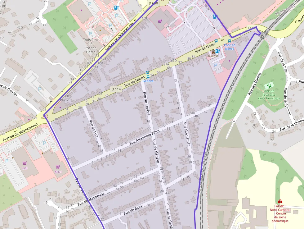 Maison 92 m² quatre pièces à vendre à Cambrai