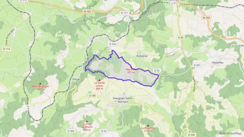 Maison 90 m² quatre pièces à vendre à Siaugues-Sainte-Marie