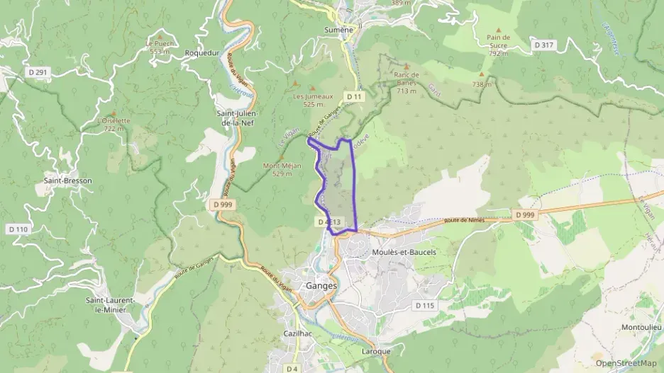 Maison 81 m² trois pièces à vendre à Ganges