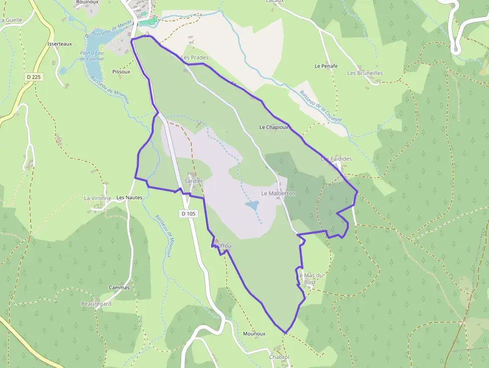 Maison 46 m² trois pièces à vendre à Cunlhat