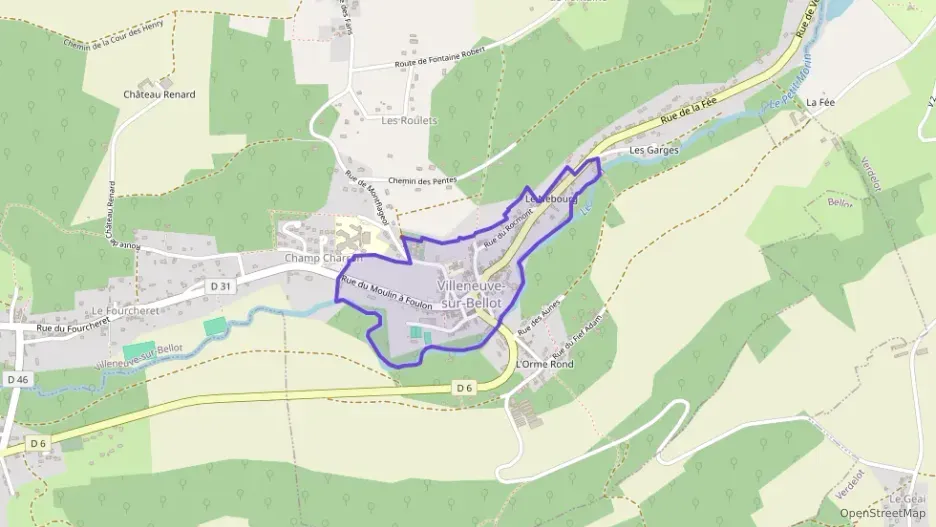 Maison 100 m² quatre pièces à vendre à Villeneuve-sur-Bellot