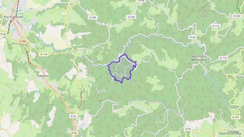 Maison 80 m² trois pièces à vendre à Saint-Victor-Montvianeix