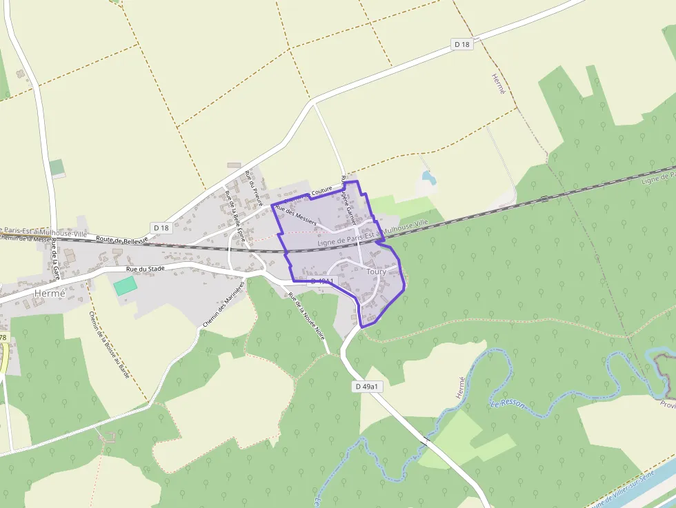 Maison 75 m² trois pièces à vendre à Hermé