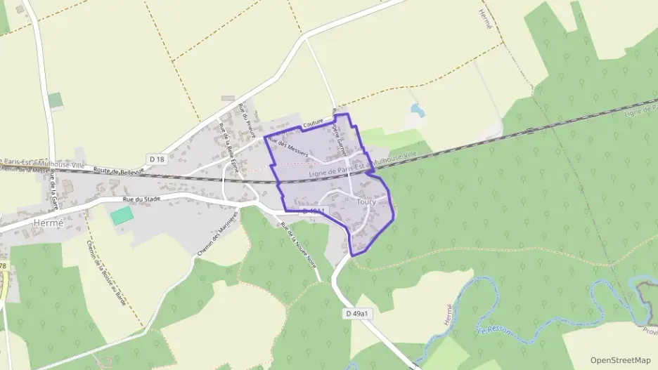 Maison 75 m² trois pièces à vendre à Hermé