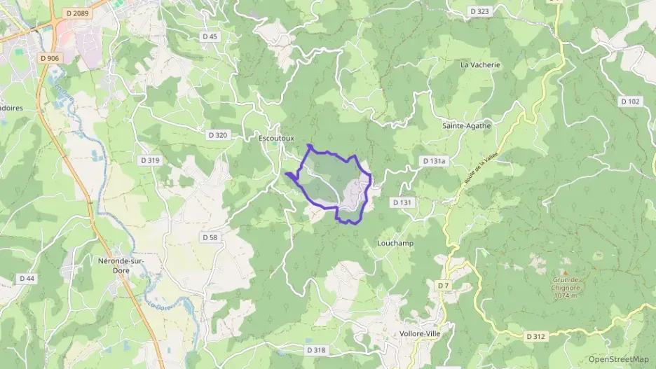 Maison 130 m² cinq pièces à vendre à Escoutoux