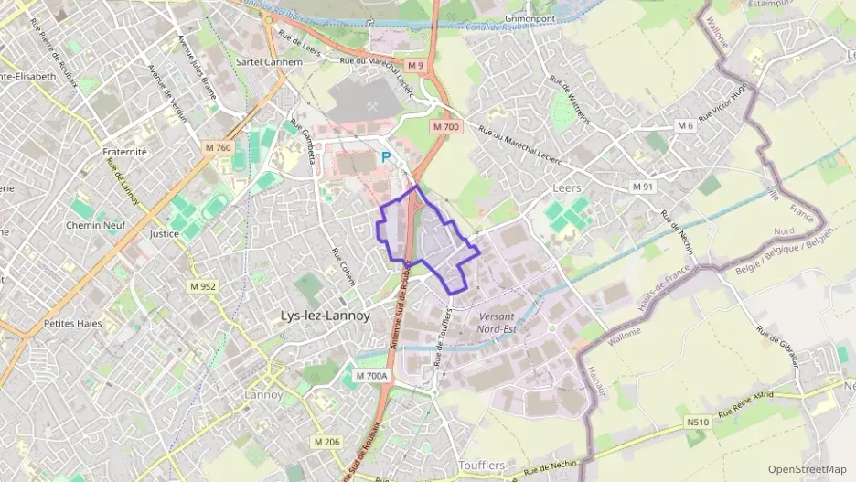 Maison 74 m² quatre pièces à vendre à Lys-lez-Lannoy