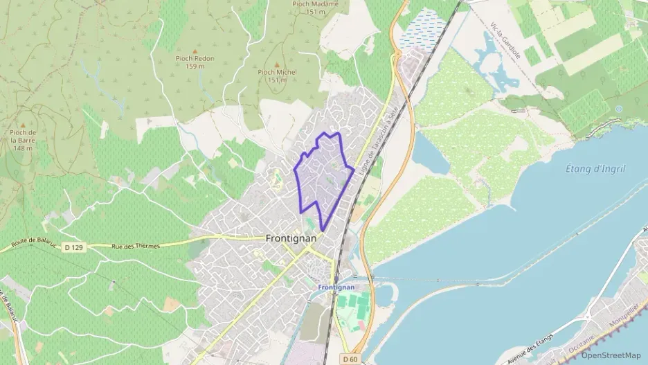 Maison 110 m² quatre pièces à vendre à Frontignan Maison 110 m² quatre pièces à vendre à Frontignan