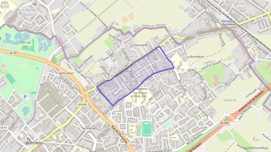 Maison 79 m² trois pièces à vendre à Wattrelos