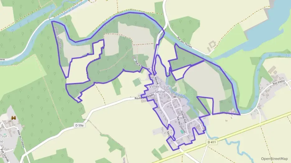 Maison 75 m² quatre pièces à vendre à Villiers-sur-Seine