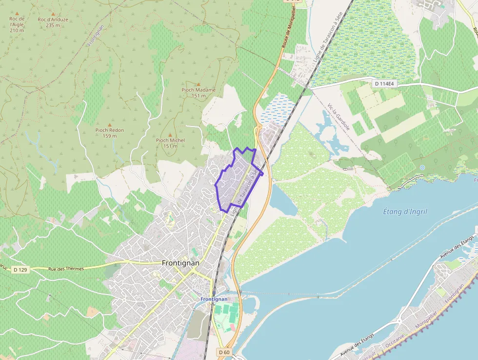 Maison 85 m² quatre pièces à vendre à Frontignan