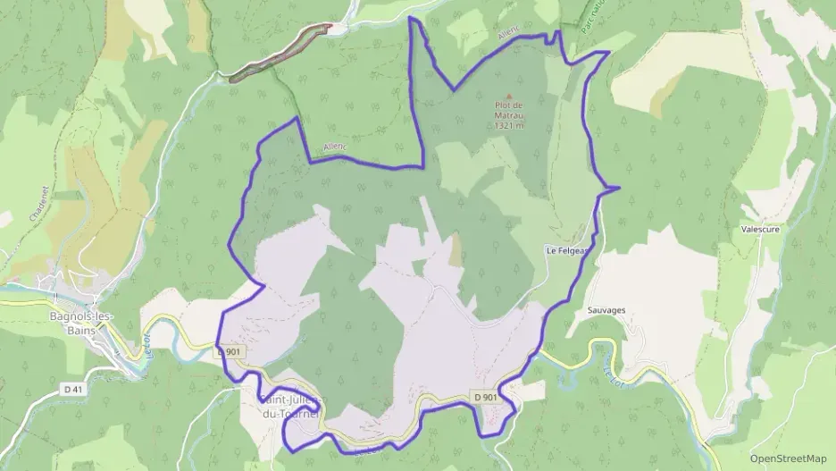 Maison 38 m² trois pièces à vendre à Mont Lozère et Goulet