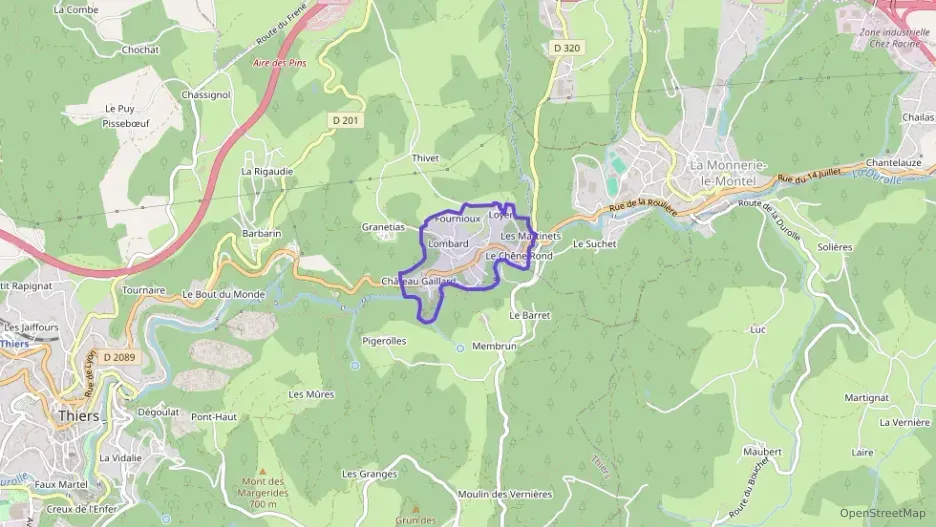 Maison 180 m² six pièces à vendre à Thiers