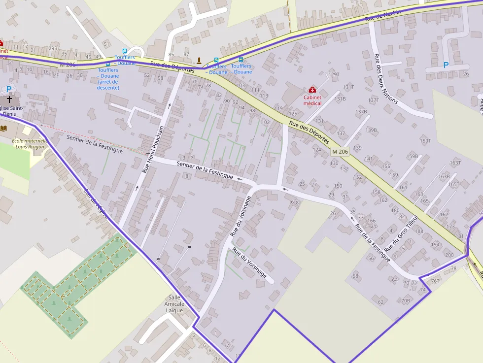 Maison 90 m² trois pièces à vendre à Toufflers