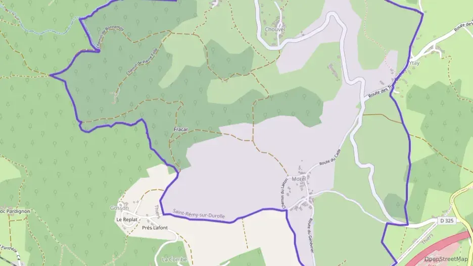 Maison 79 m² quatre pièces à vendre à Saint-Rémy-sur-Durolle