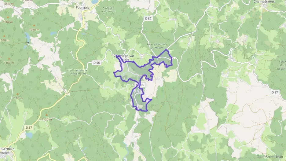 Maison 150 m² quatre pièces à vendre à Chambon-sur-Dolore
