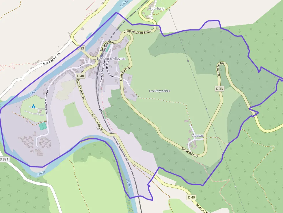 Maison 70 m² quatre pièces à vendre à Alleyras